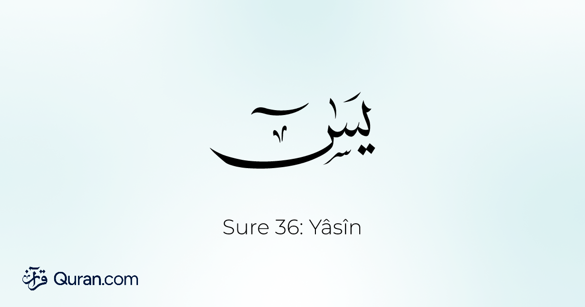 Sure Ya-Sin - 20-21 - Quran.com